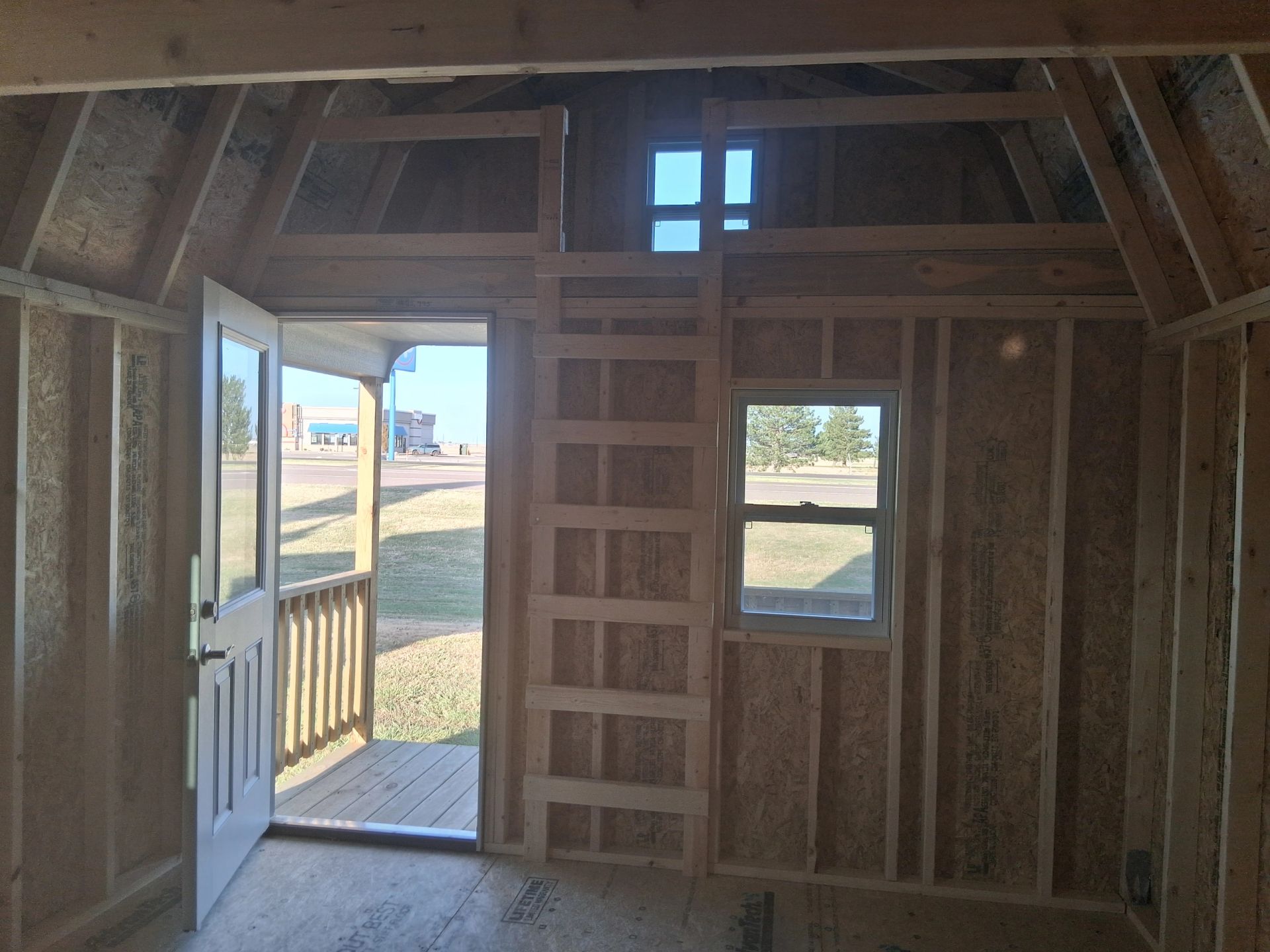 Sturdi-Bilt Lot Inventory 12x24 Cabin Inside 2