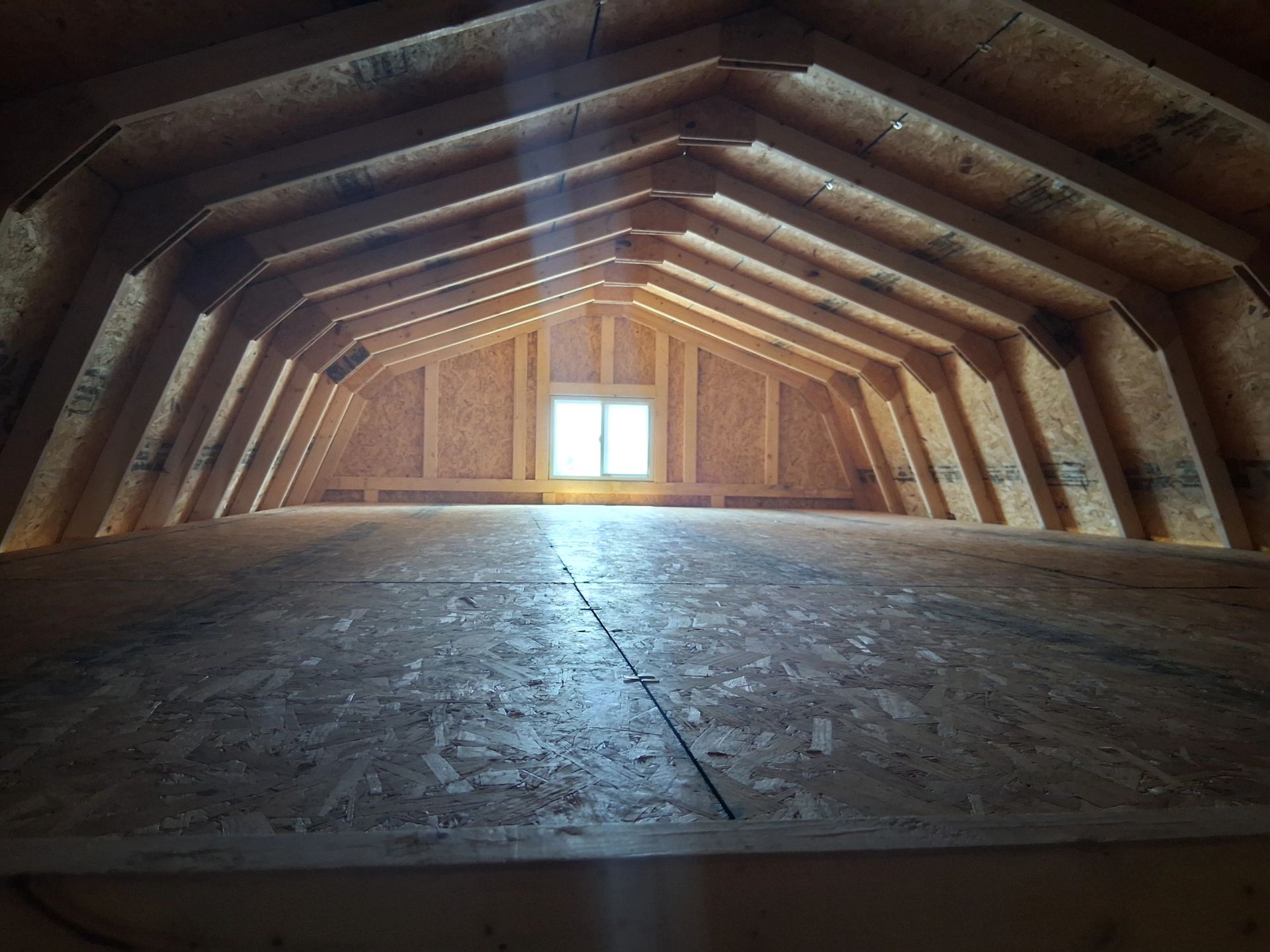 Sturdi-Bilt Lot Inventory 14x24 Barn Inside Pic 2