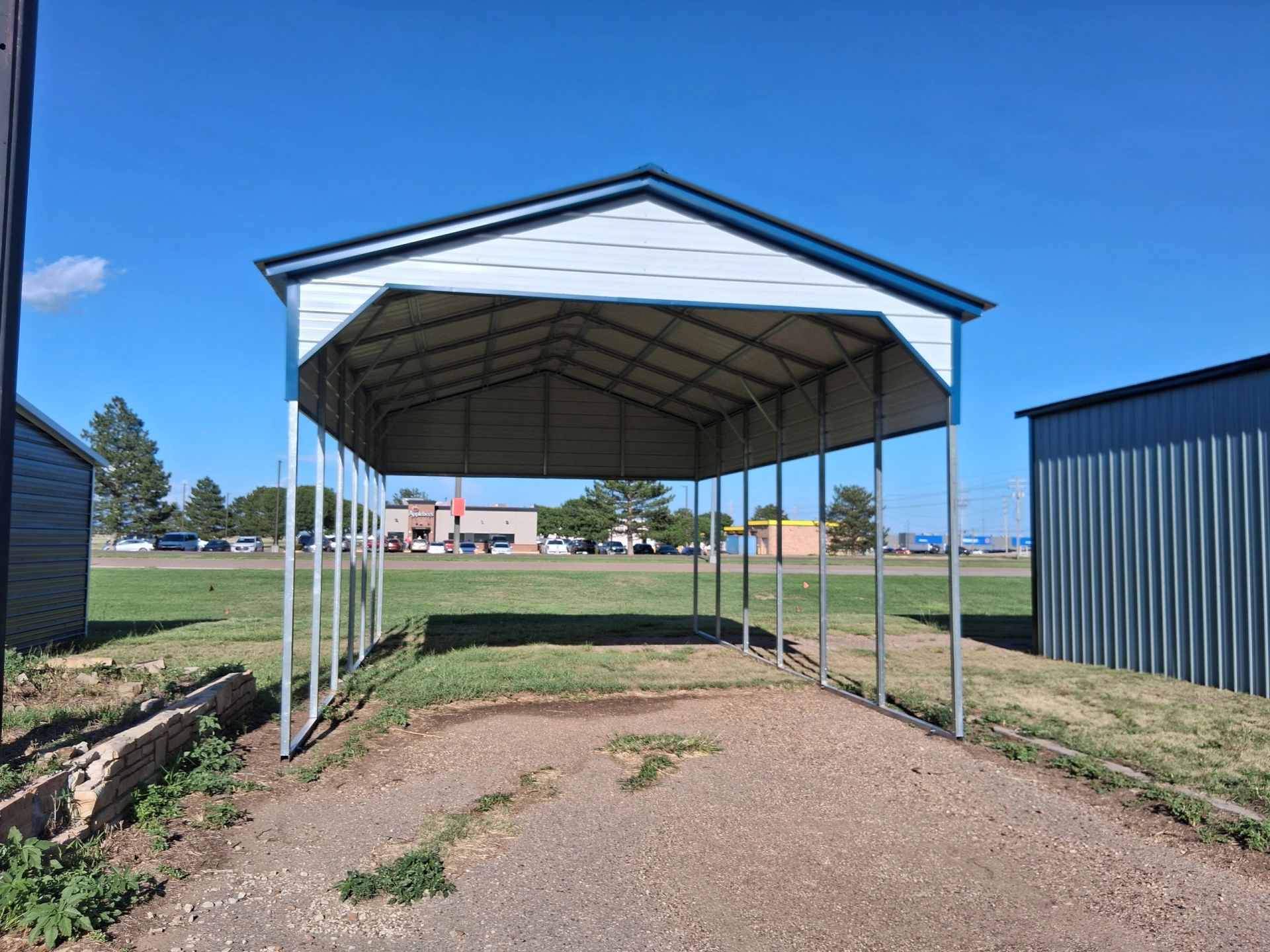 Tubular Steel Buildings RV Cover